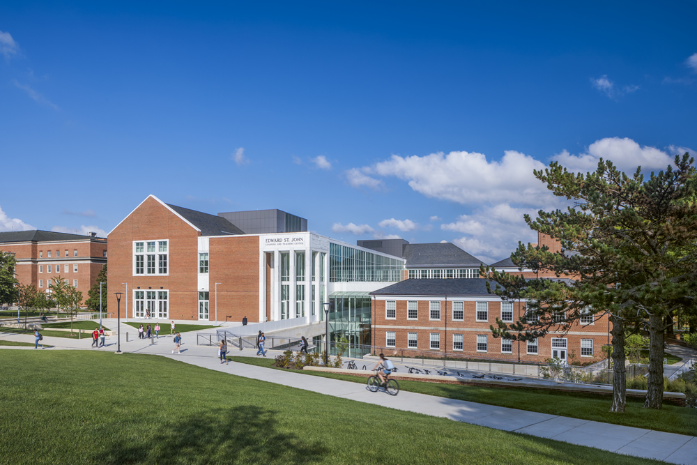 Architects Rendering of Edward St. John Building